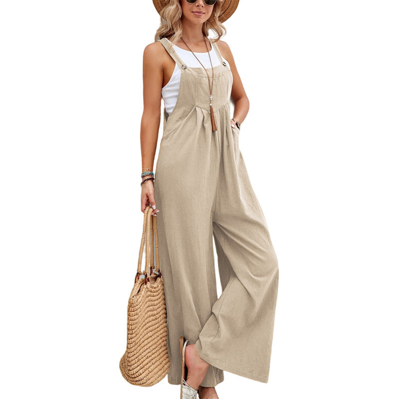 Women’s Casual Bib Overalls Jumpsuit
