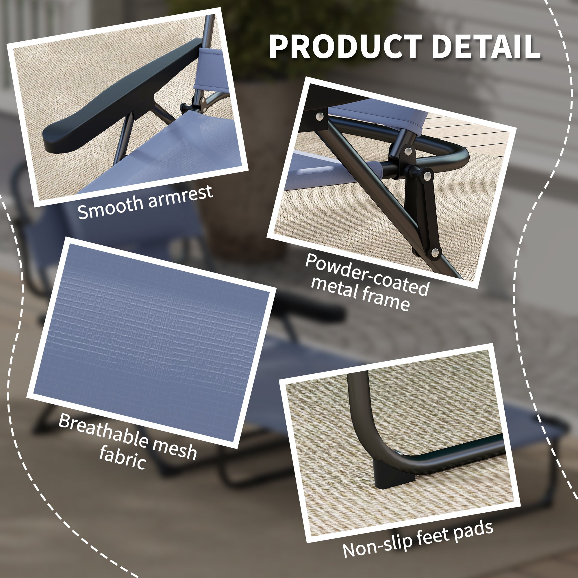 Lounge Beach Chairs – Weekday Shipping Only