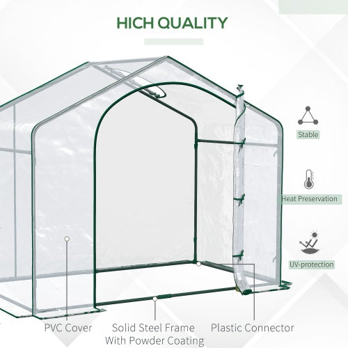 Walk-in Steel Frame Garden