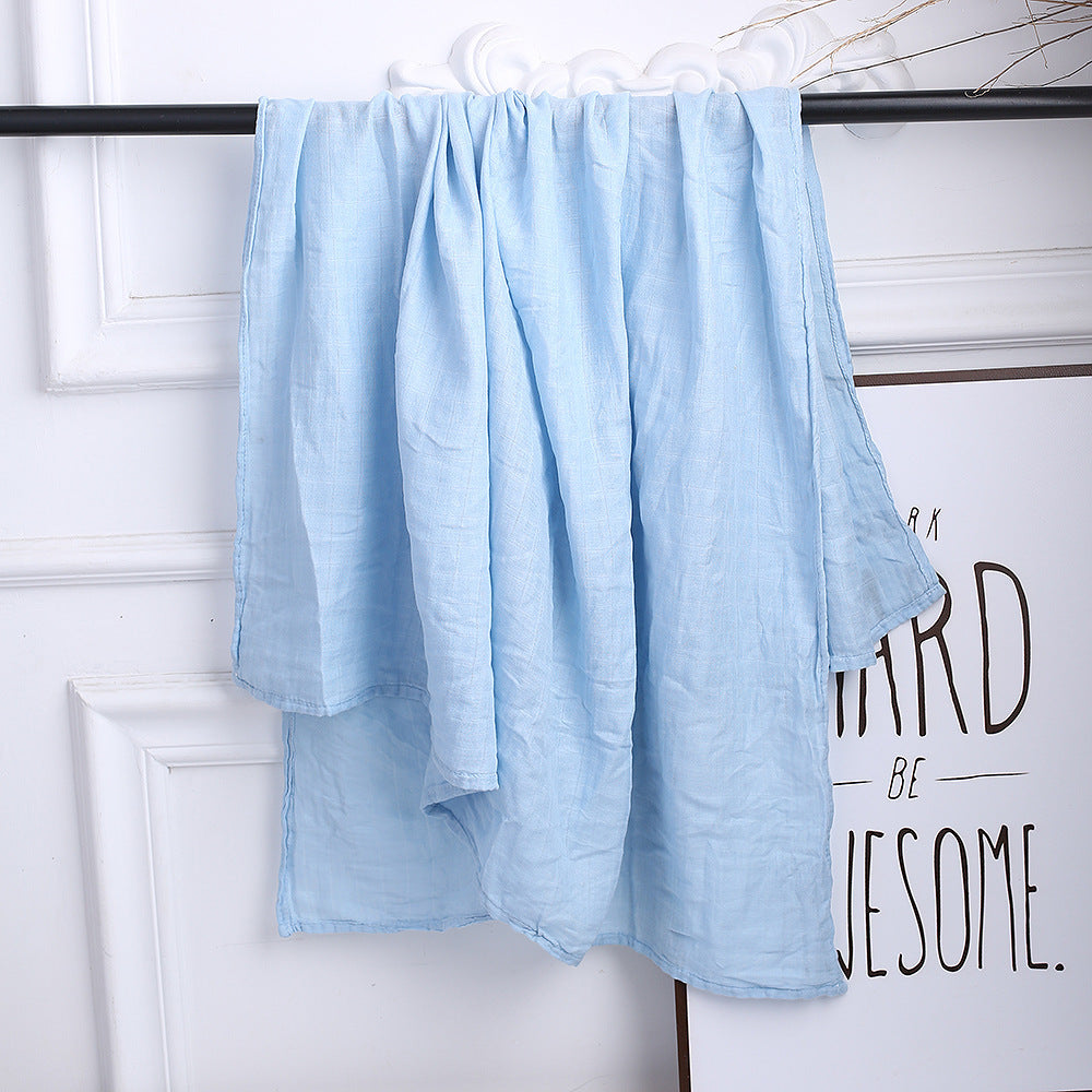 Gauze Bamboo Cotton Dyed Bath Towel