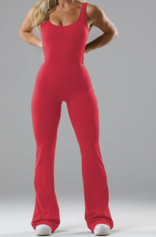 Combinaison slim dos nu à effet rehausseur de hanches