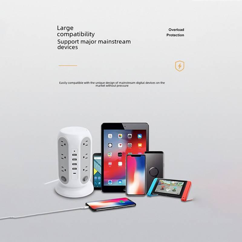 Home 5-Hole USB Fast Charging Socket