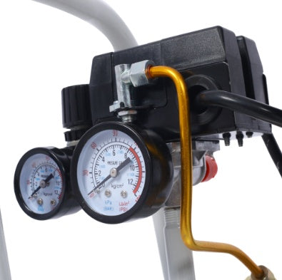 Tragbarer Luftkompressor aus Metall