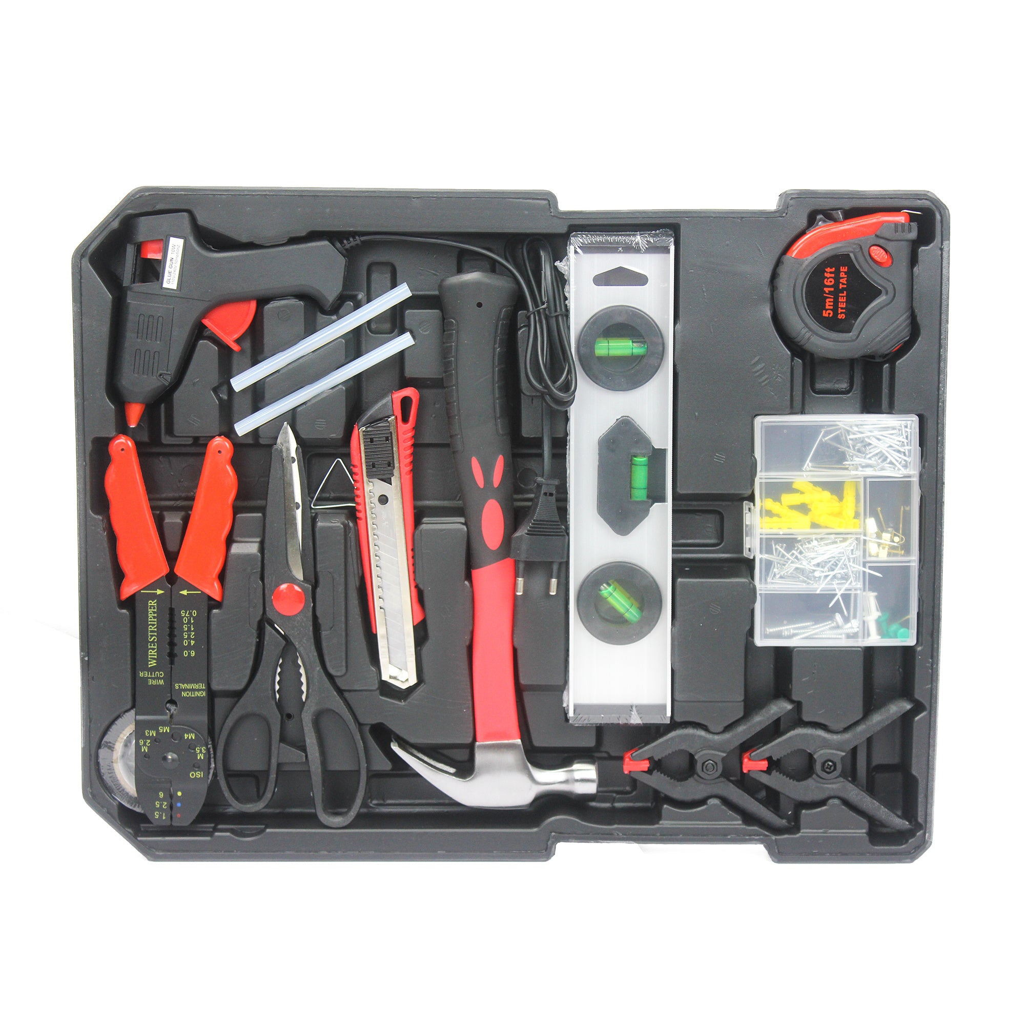 Durable Black Hand Toolbox