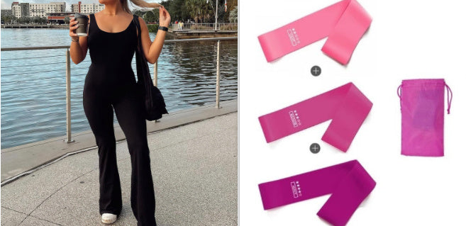 Combinaison slim dos nu à effet rehausseur de hanches