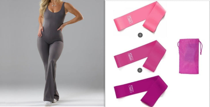 Combinaison slim dos nu à effet rehausseur de hanches