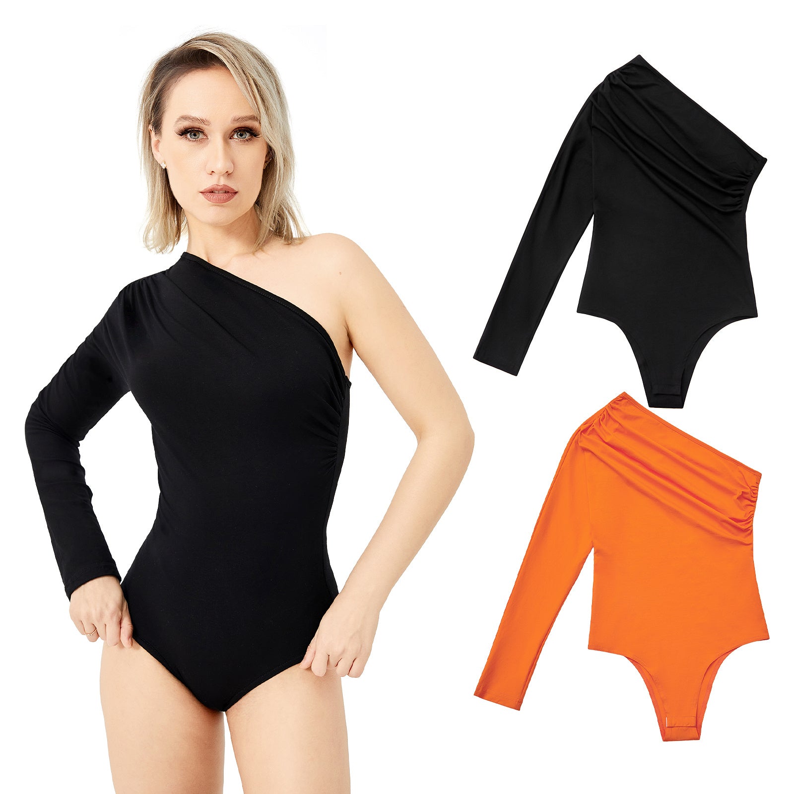 Women’s One-Sleeve Jumpsuit