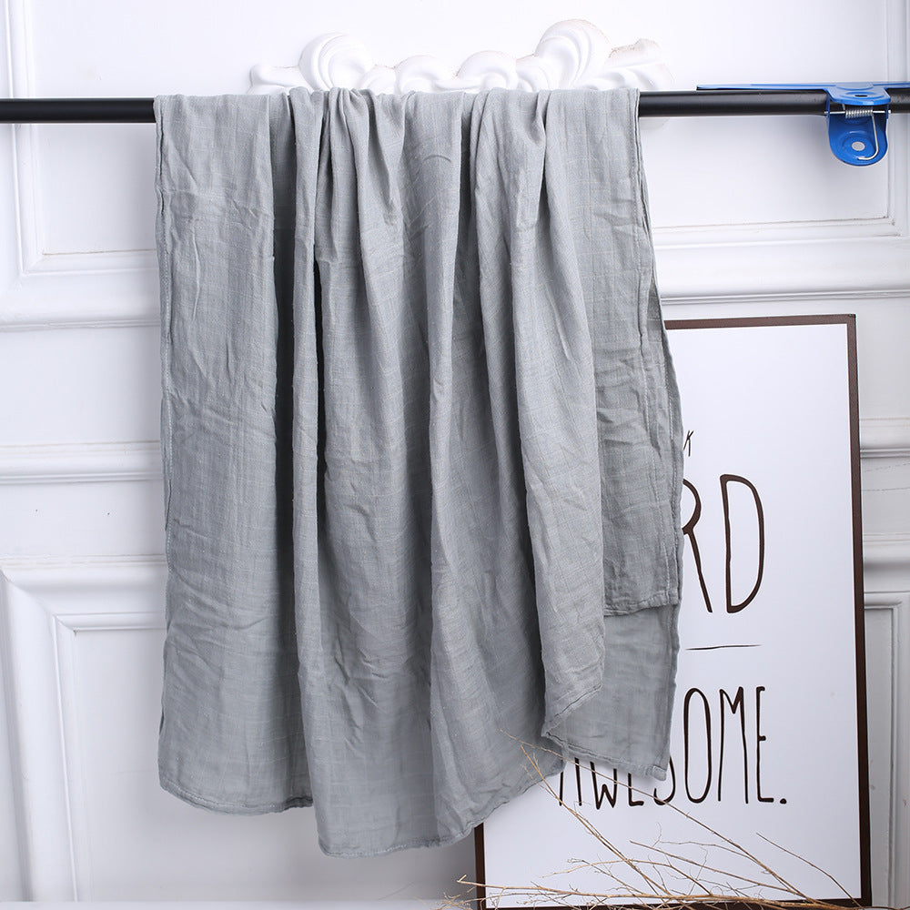 Gauze Bamboo Cotton Dyed Bath Towel