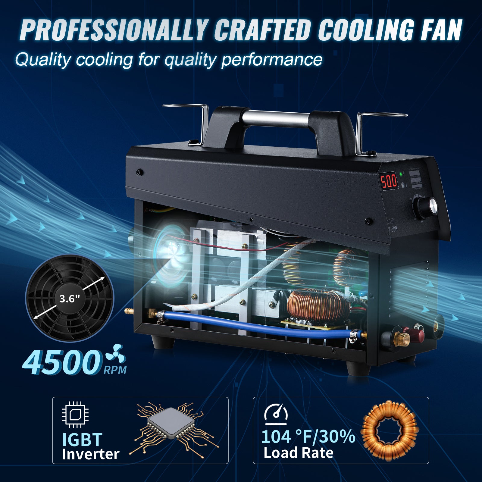 VEVOR 50Amp Plasma Cutter Dual Voltage