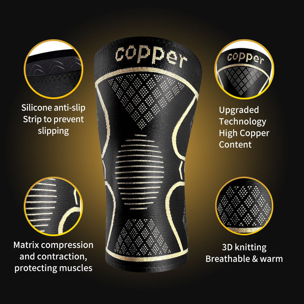 Copper Knee Pads – Shock Absorbing Support