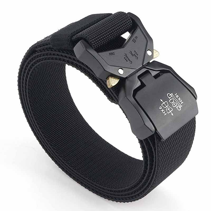 Ceinture tactique d'extérieur tissée élastique