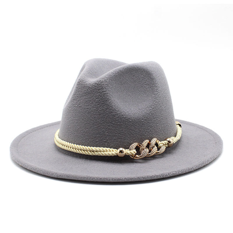 Britischer Vintage-Fedora-Hut für Damen