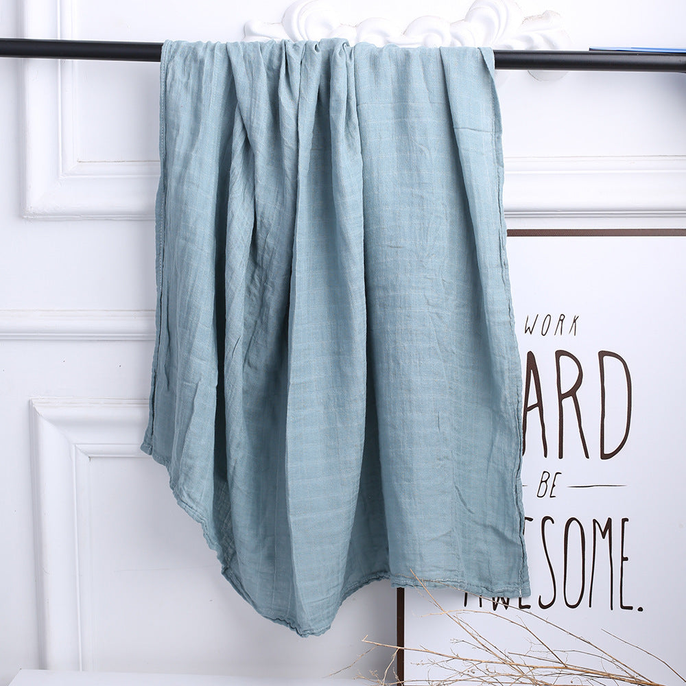 Gauze Bamboo Cotton Dyed Bath Towel