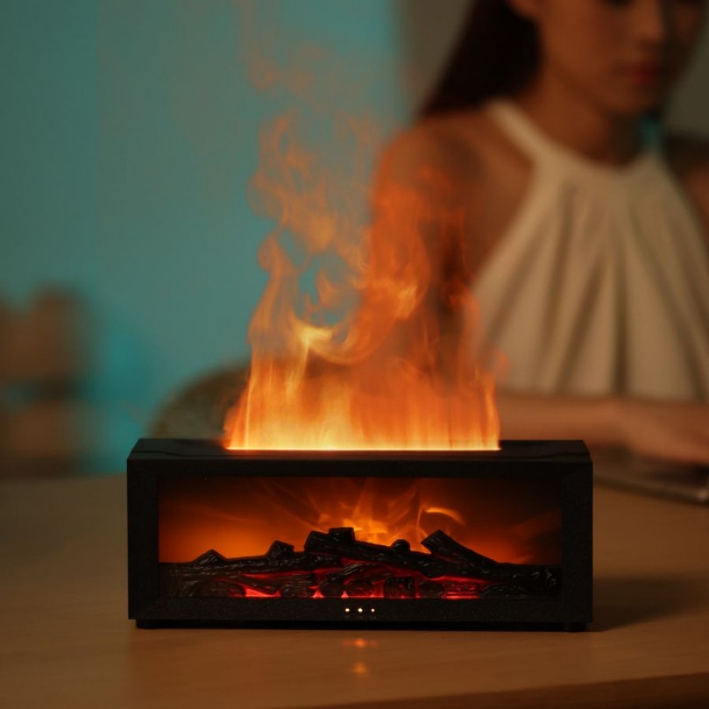 Fireplace Flame Aromatherapy Diffuser