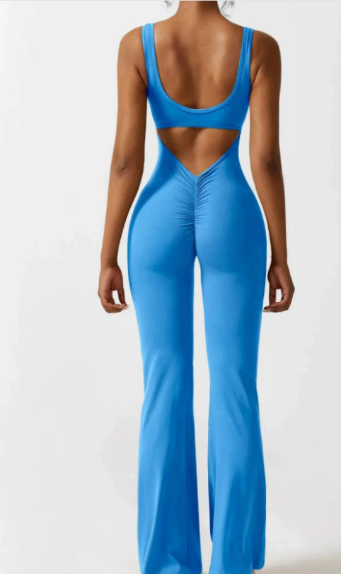 Body de yoga creux sans coutures pour femmes