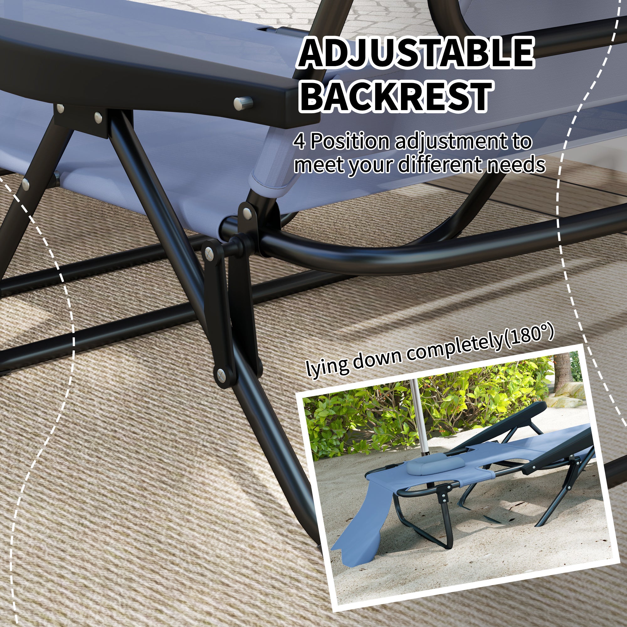 Lounge Beach Chairs – Weekday Shipping Only