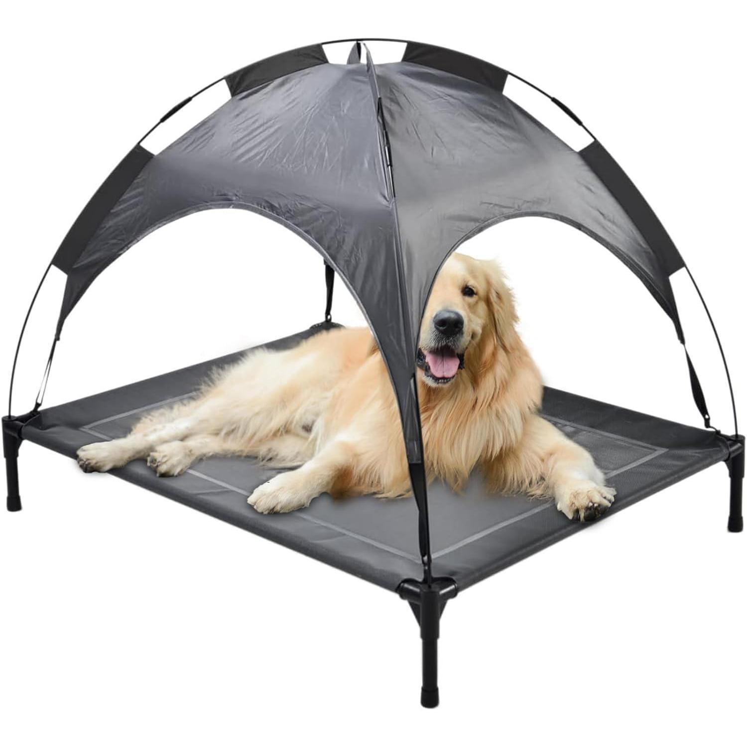 Pet Dog Bed With Awning
