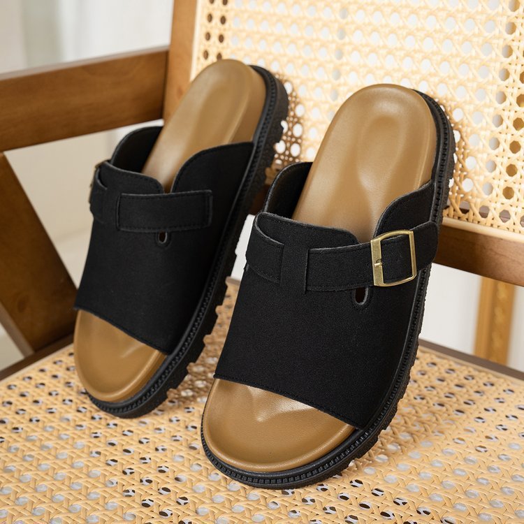 Damen Sommer Sandalen mit Schnalle