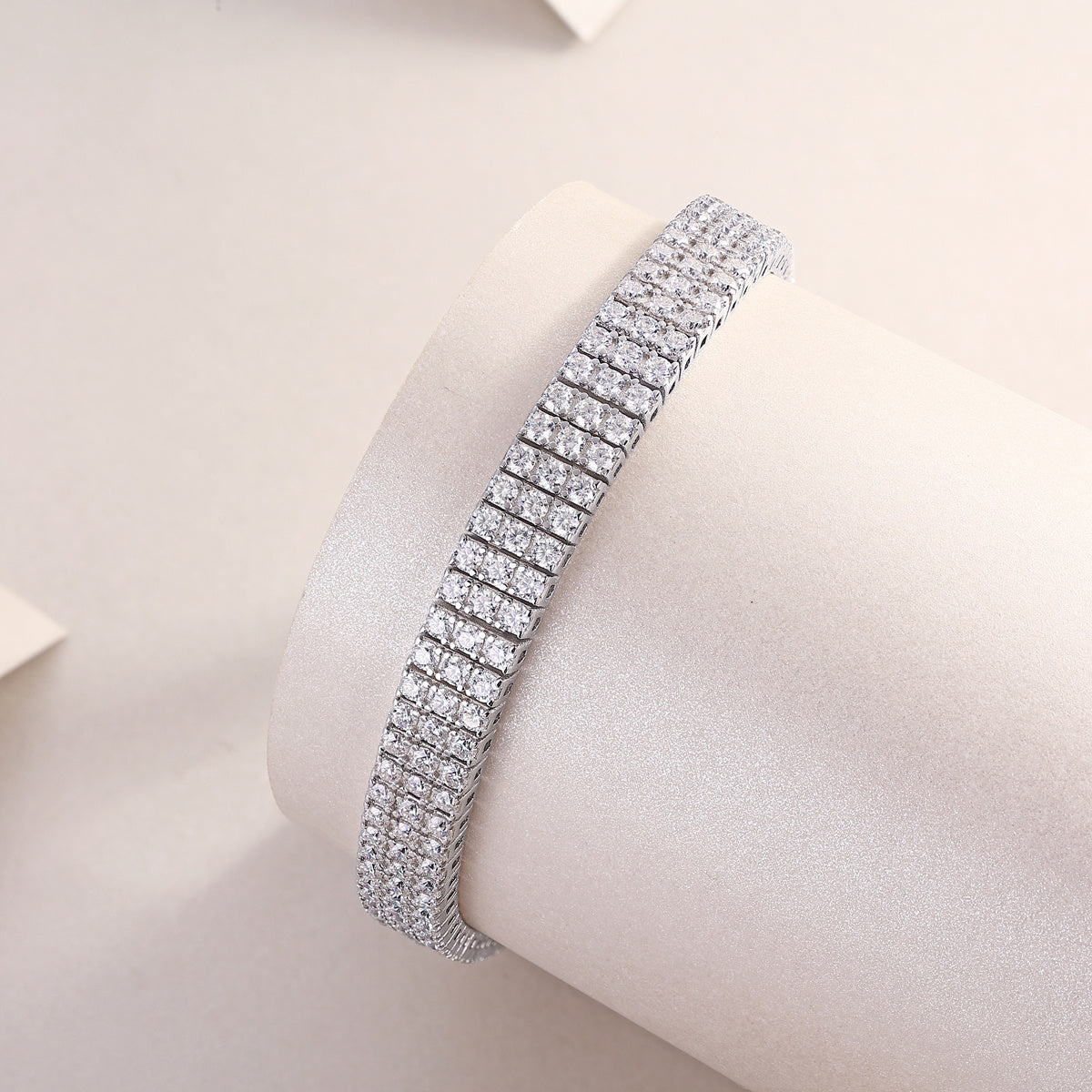 Kette Guanghua Moissanite Silberarmband