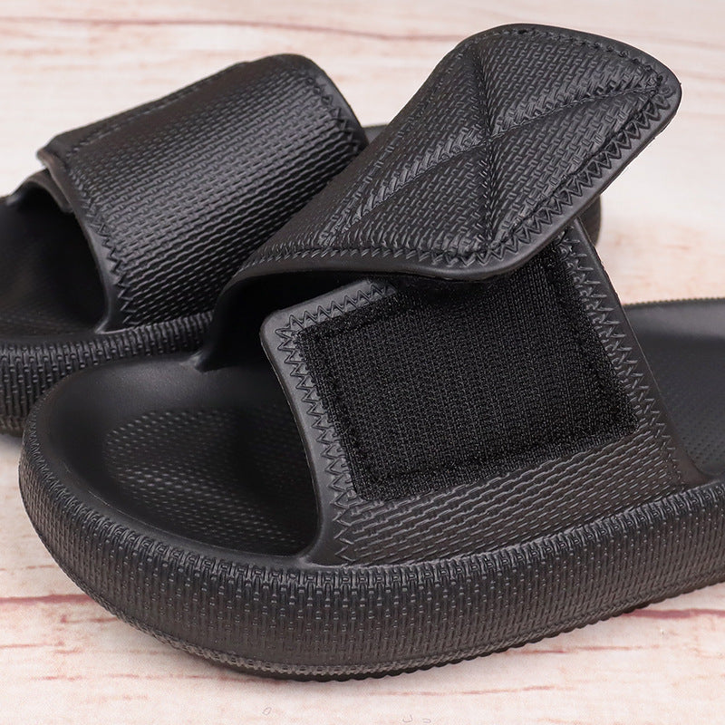 Velcro Platform EVA Summer Bath Slippers