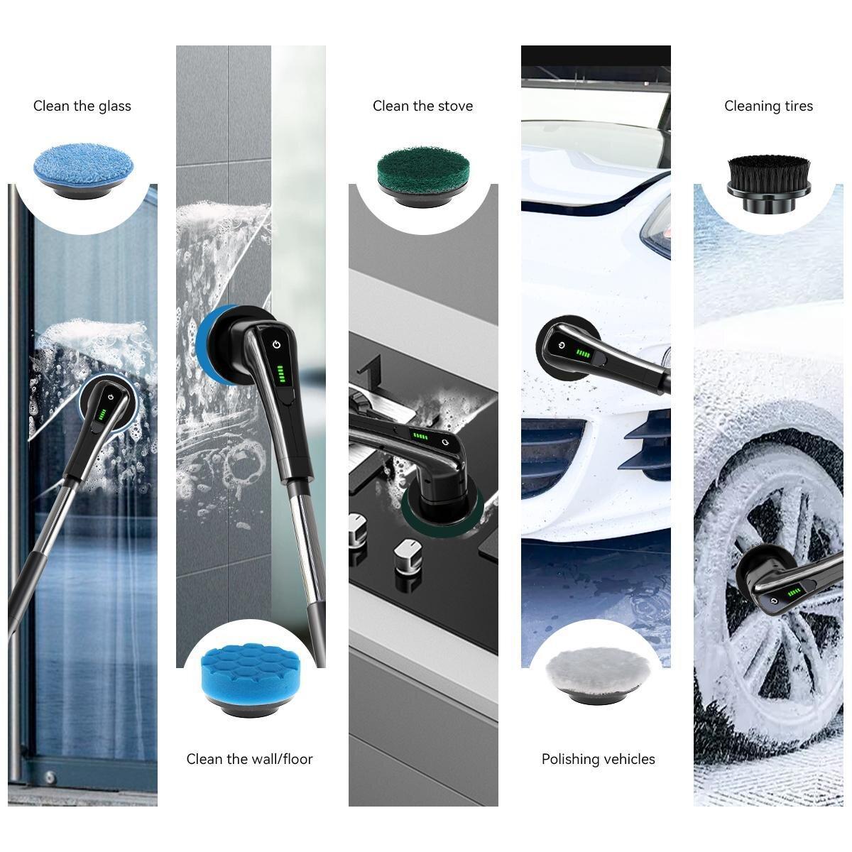 Elektrische Reinigungsbürste für Haus und Auto