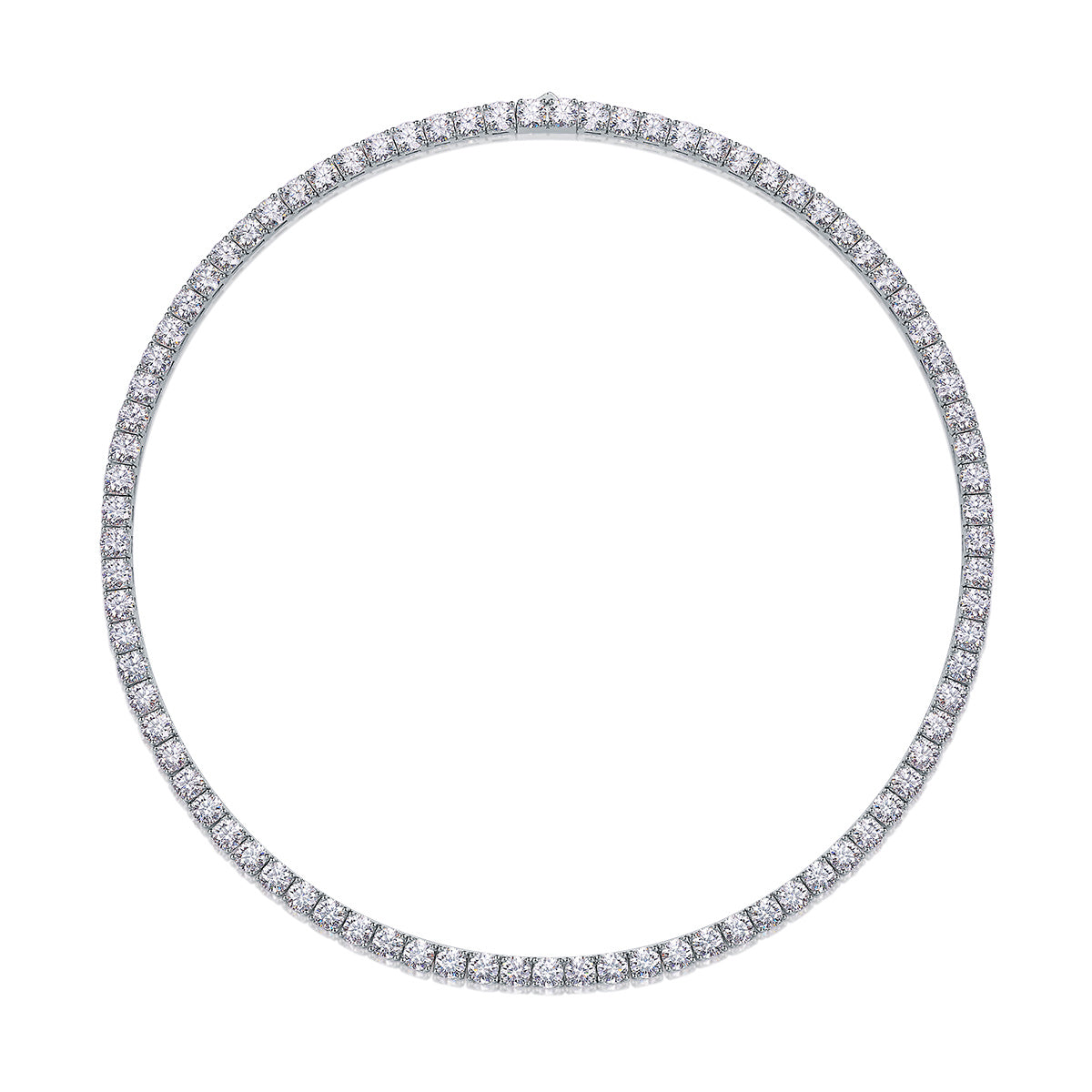 Endless Stars Mossan Diamant-Halskette