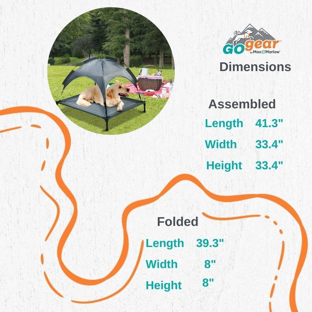 Pet Dog Bed With Awning