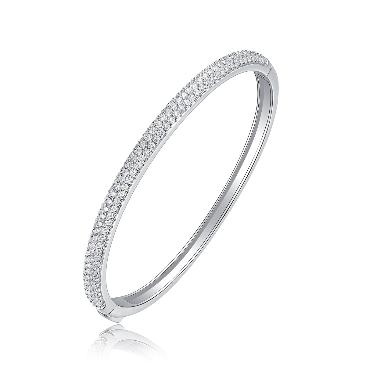 Monologue Mosan Diamond Silver Bracelet