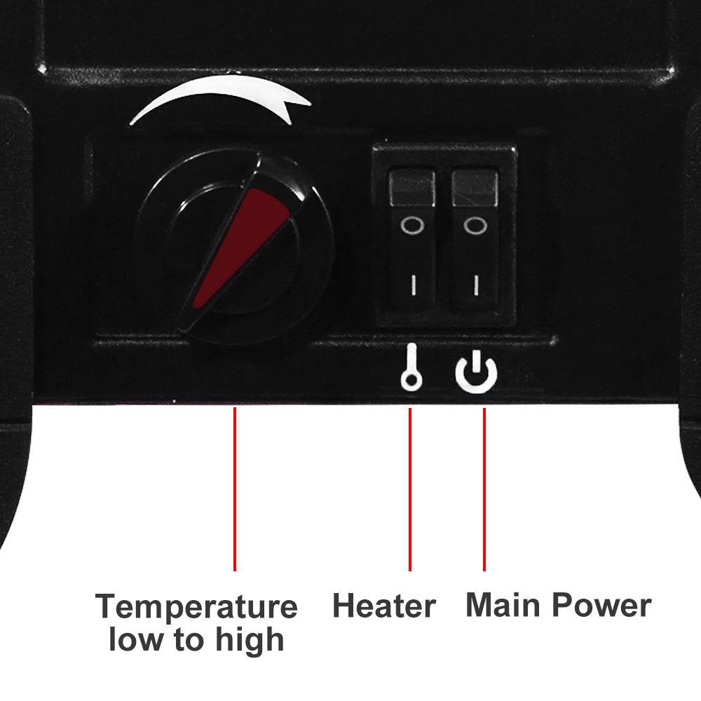 US SF512-14A 14" 1400W Elektrokamin