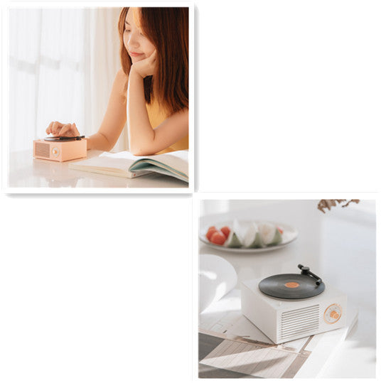 Mini Retro Bluetooth Phonograph Speaker