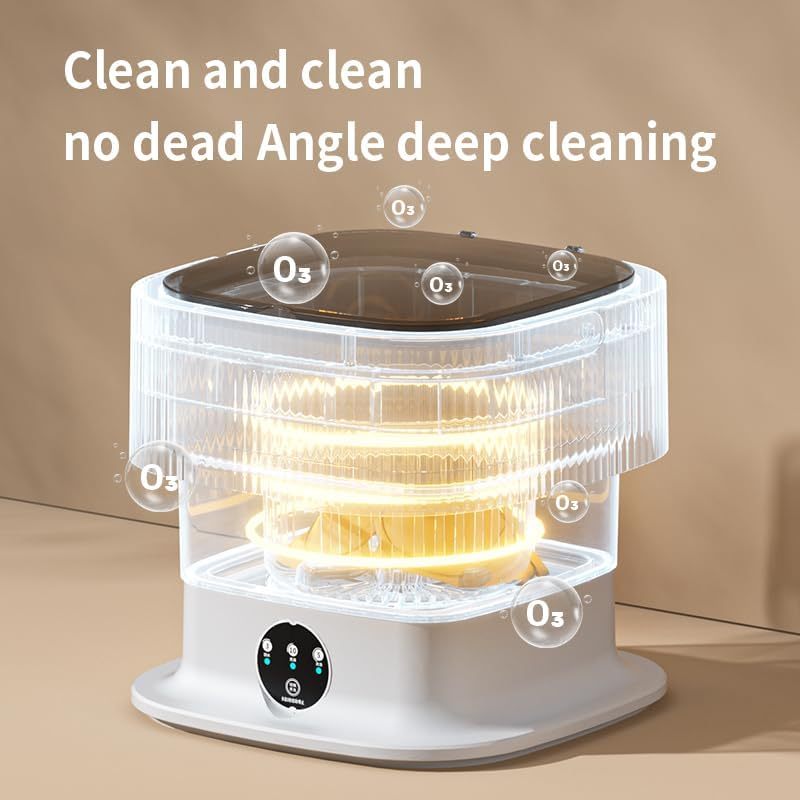 Tragbare, faltbare Waschmaschine, 10 l