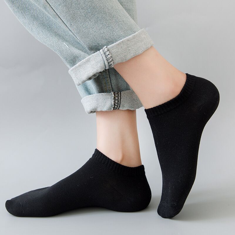 Classic Black White Grey Men’s Socks