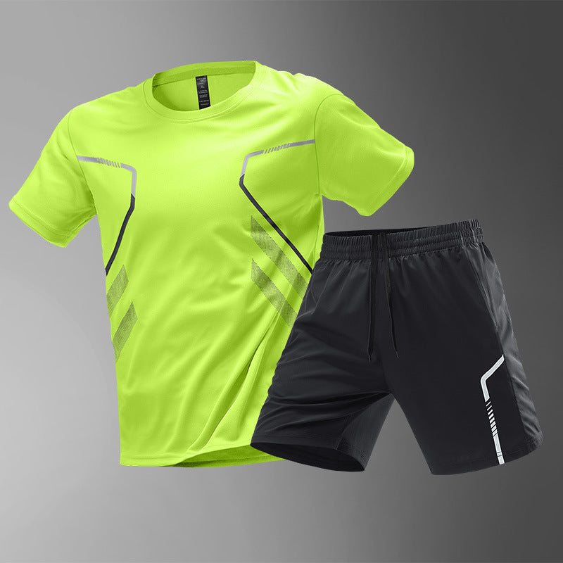 Men’s Quick-Dry Color Block T-Shirt