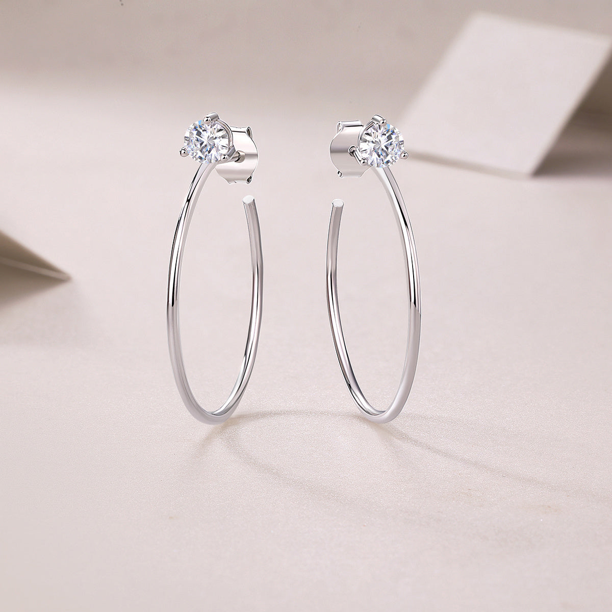 Graceful Afternoon Moissanite Earrings