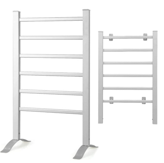 6-Bar Wall Mounted Electric Towel Warmer