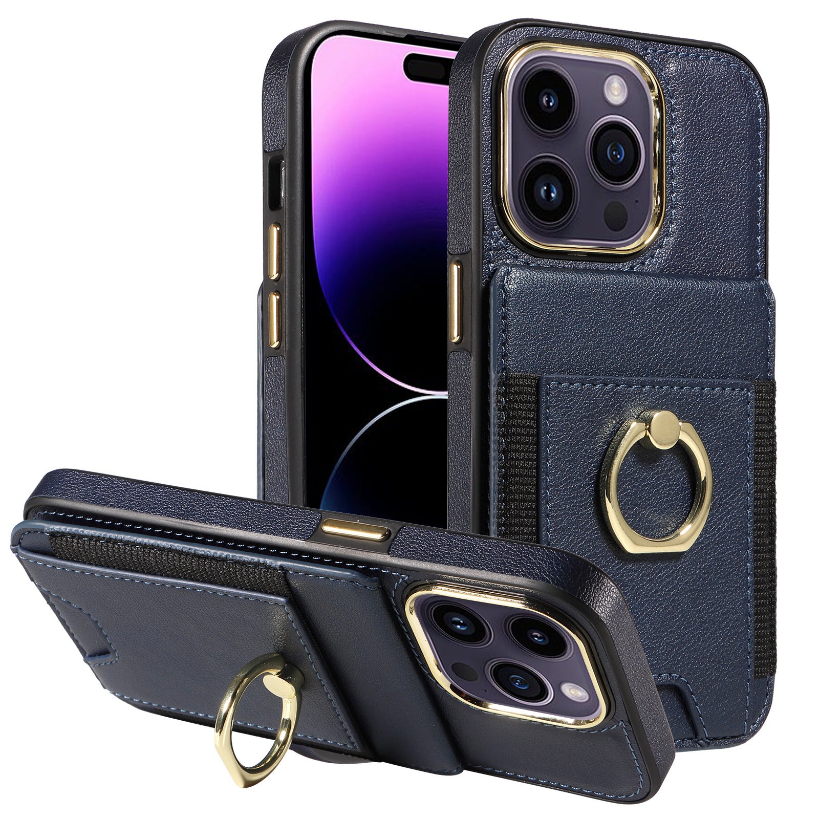 Universal Leather Wallet Phone Case