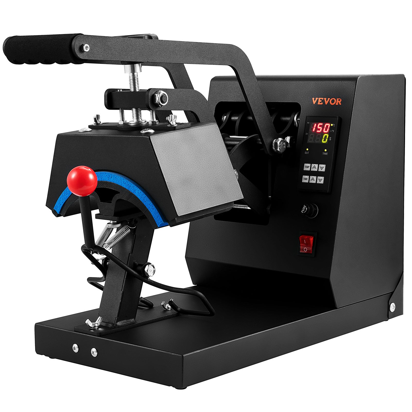 VEVOR 6x3in Hat Heat Press Machine