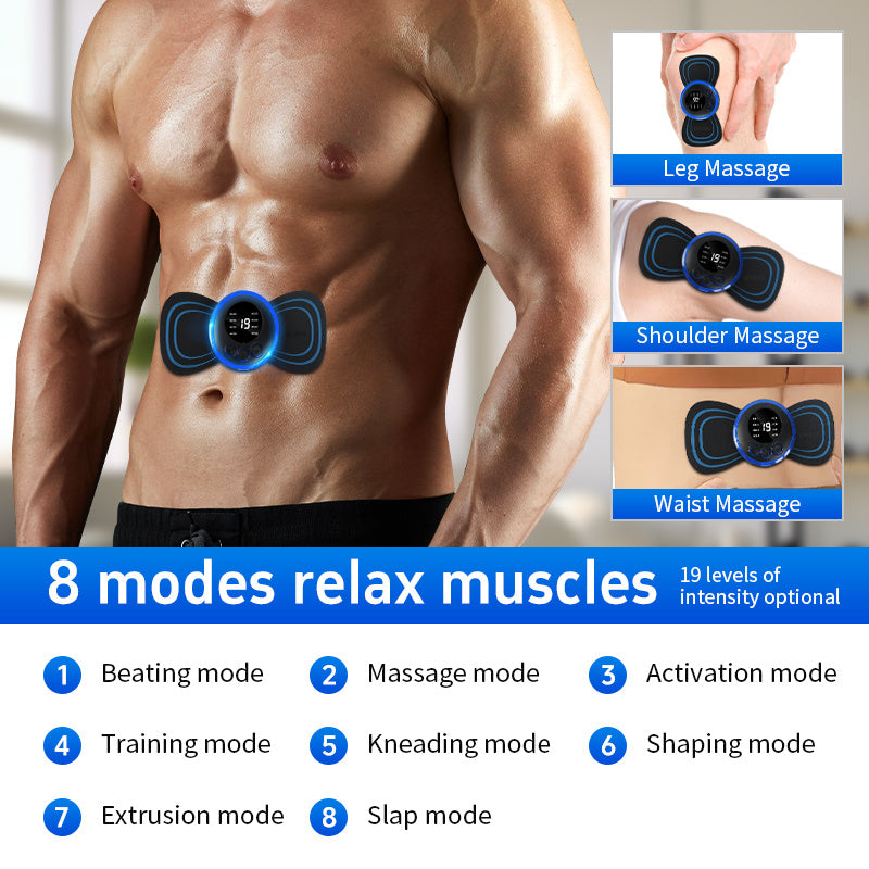 Mini Massager with 5 Pads – EMS Device