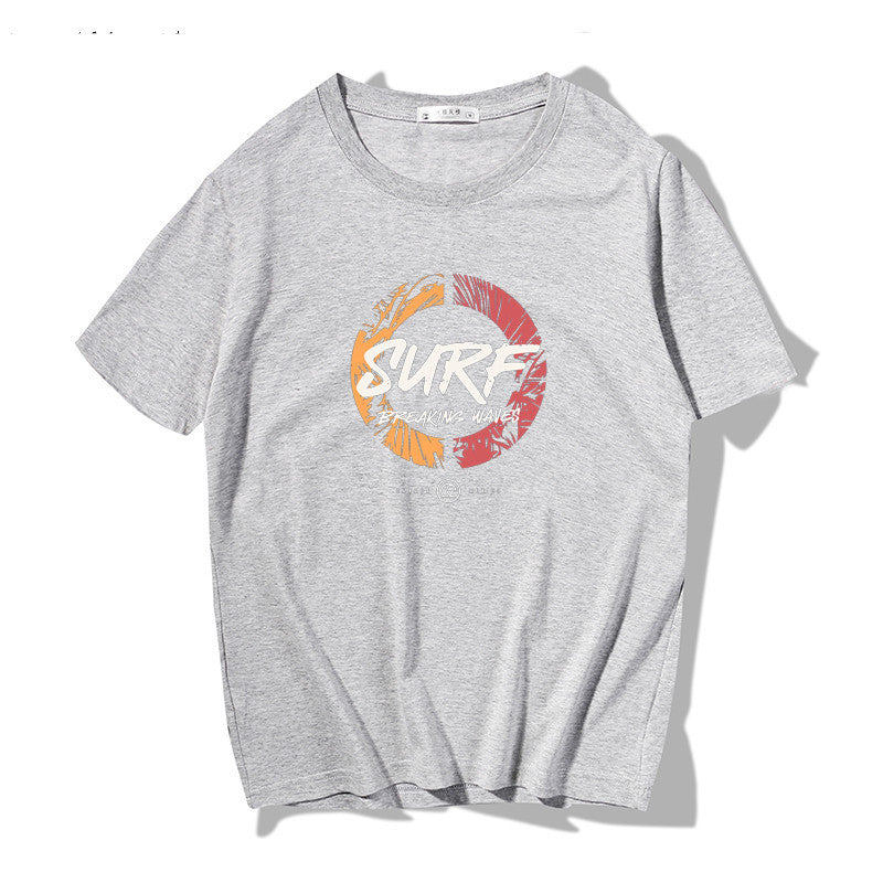 Men’s Summer Cotton Loose T-Shirt