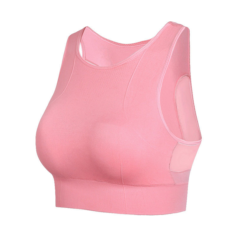 Soutien-gorge de sport en maille double épaisseur – Femme