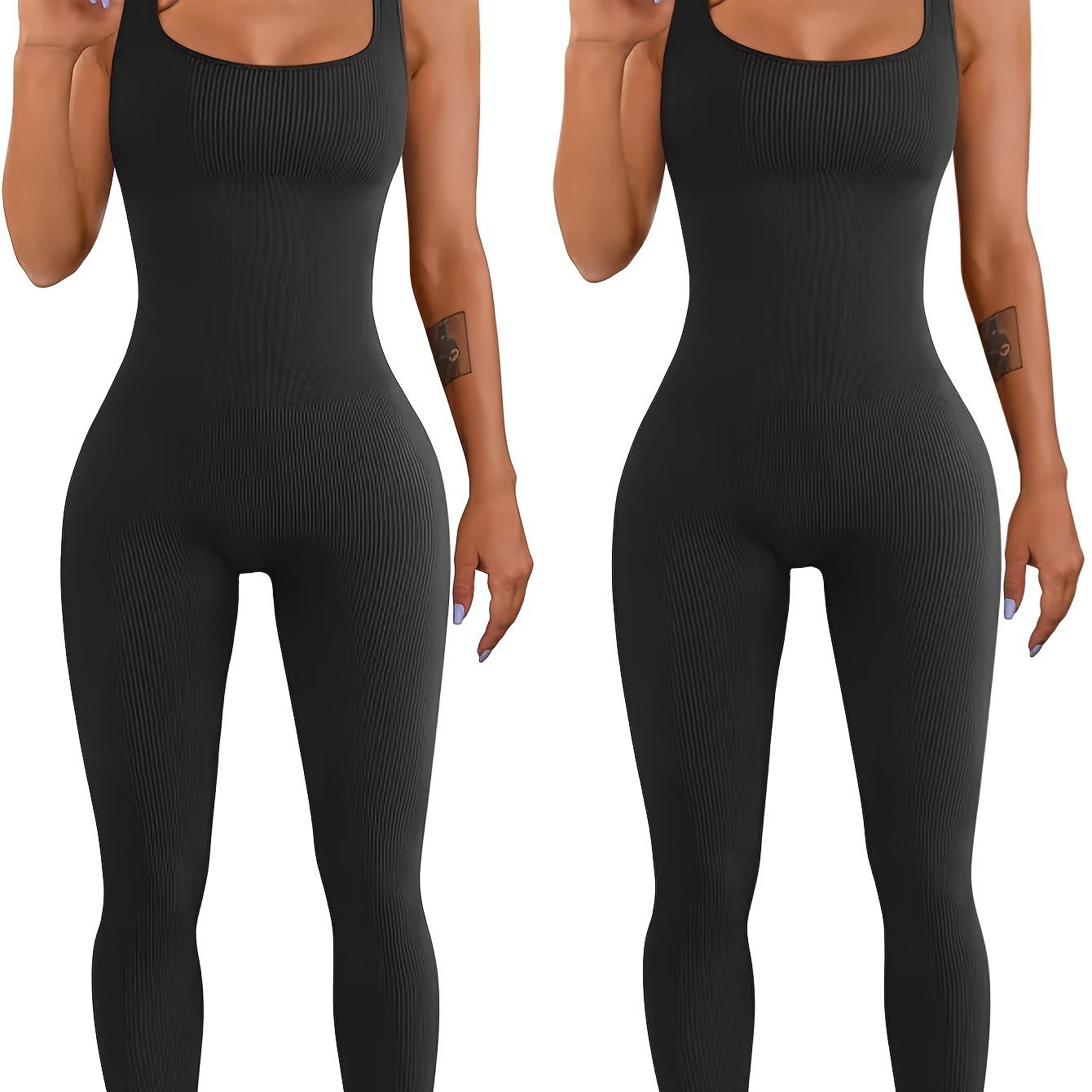 Straps-Tanktop und Strumpfhose für Damen