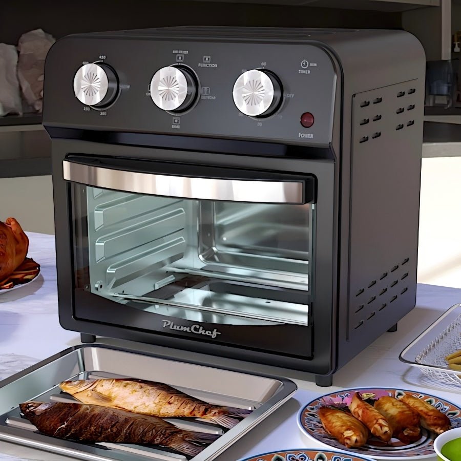 12,5 Qt Heißluftfritteuse mit Multifunktionsgrill