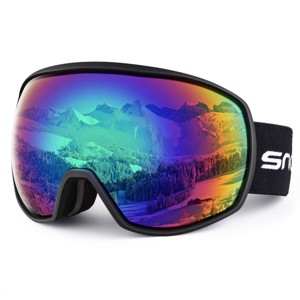 Double-Layer Anti-Fog Ski Goggles