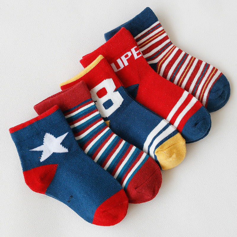 Fun Cartoon Pattern Stockings