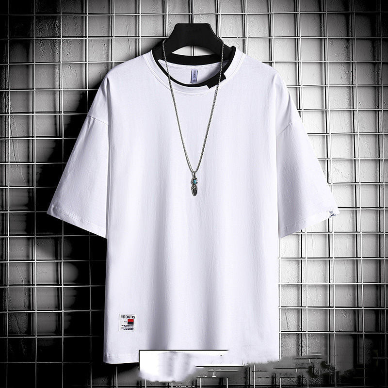 Men's Hong Kong Style Loose T-Shirt