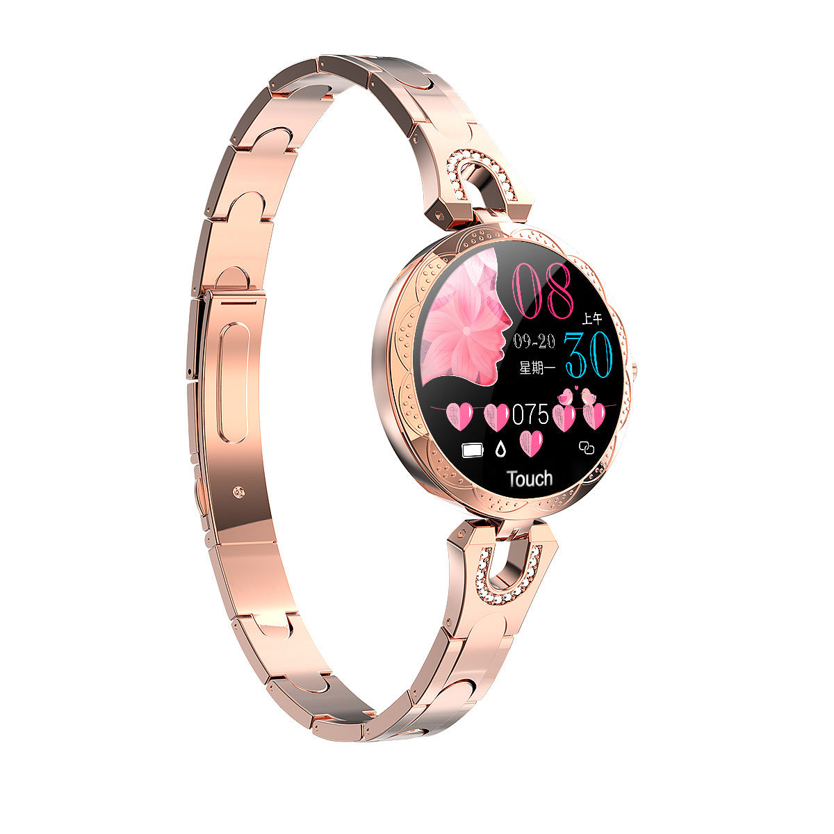 Modische Sport-Smartwatch für Damen