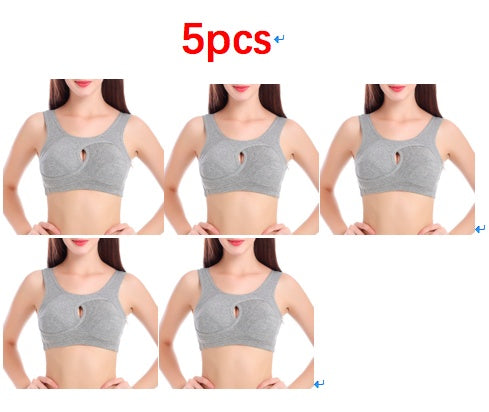 Plus Size Wireless Cotton Bra