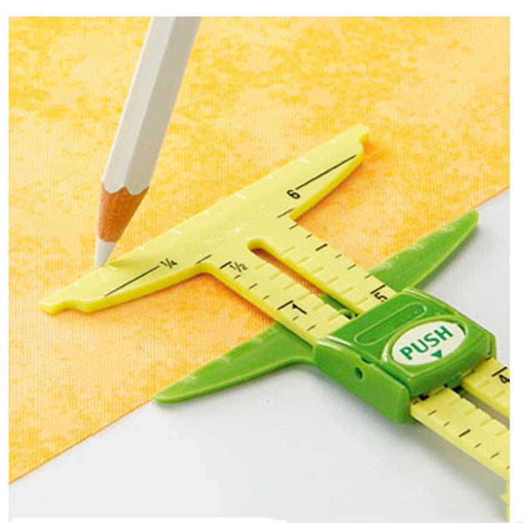Multifunctional Patchwork Quilting Ruler