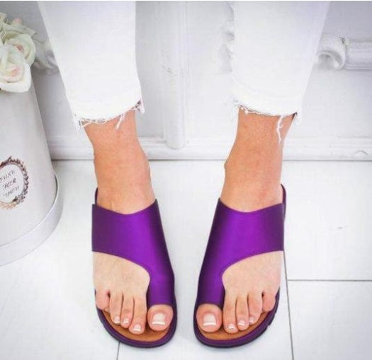 Rutschfeste Plateau-Flip-Flops Damen