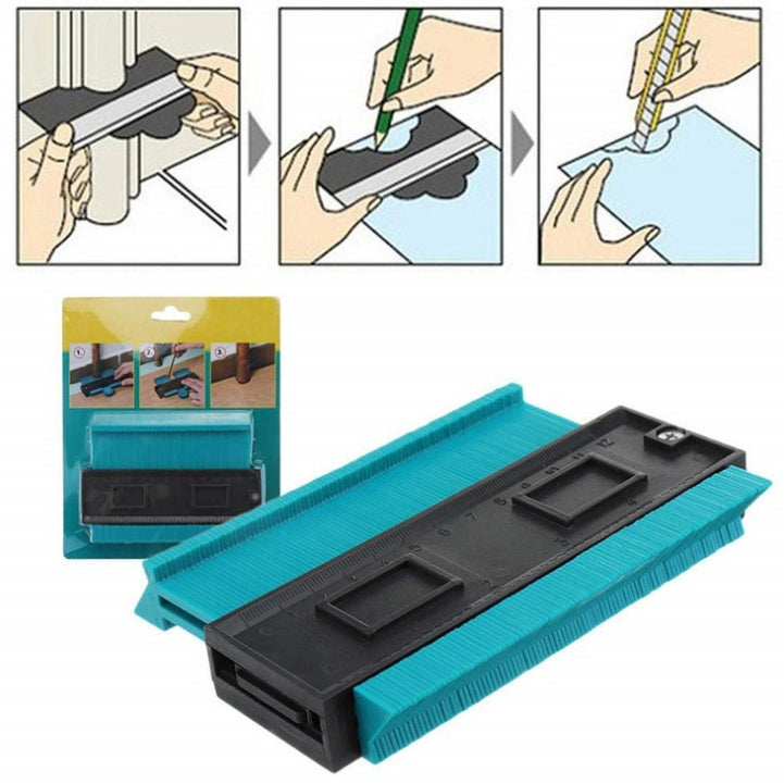 Radial Ruler Contour Profile Gauge Tool